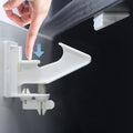 Vmaisi 10 Pack Cabinet Locks Baby Proofing Latches - 3.5 Inches Longer | Child Safety Locks with Strong Adhesive Easy Install No-Drill
