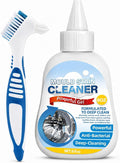 Housemold Stain Remover Gel for Washing Machine & Bathroom – Low Odor Remover Gel for Rubber Gaskets, Caulk, Shower Grout, Silicone Sealant, Toilet, Kitchen Sink, 8 FL