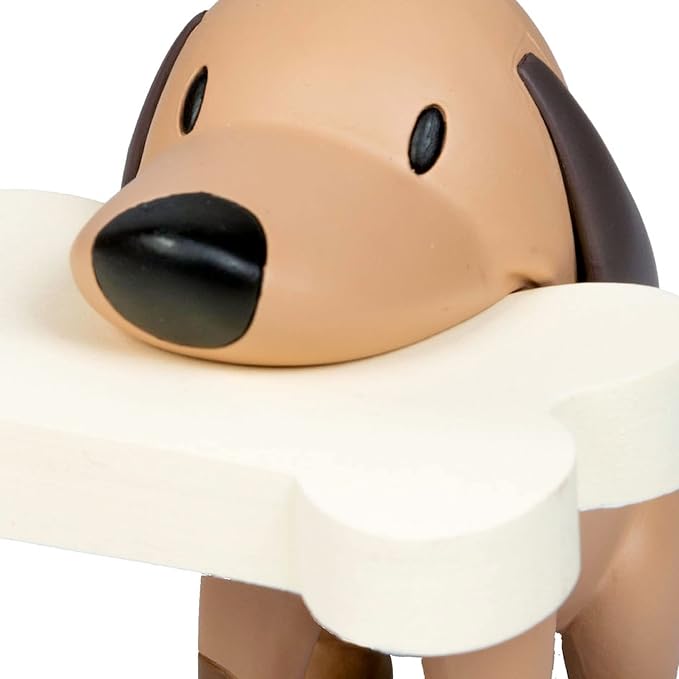 Gifts for Readers & Writers Sticky Notes Holder, Novelty Post It Notes Dispenser, Office Stationery Supplies & Cute Desk Accessories, Puppy Notes with Sticky Note Pads Included