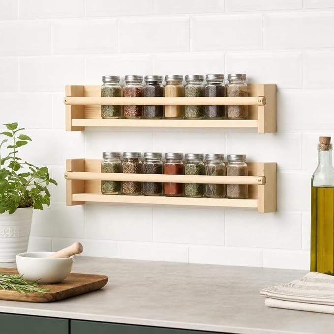 Ikea Bekvam Spice Rack, Birch