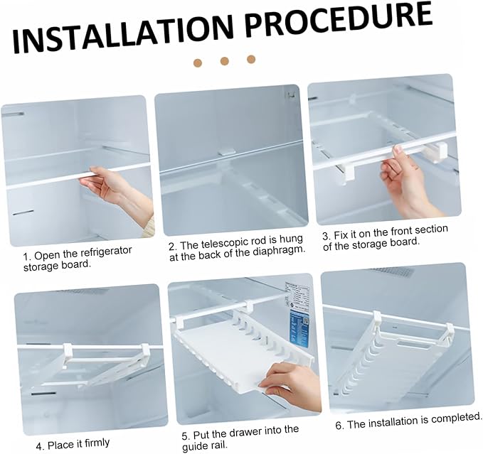 STOBAZA 10pcs Material Fridge Seal Bag Rack Sturdy Hanging Vacuum Storage Bag Holder for Fridge Organizer Pockets