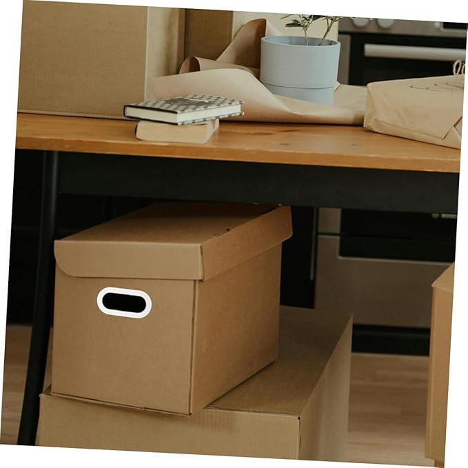 OUNONA 10pcs Heavy Duty Plastic Handles for Moving Boxes Sturdy Cardboard Box Straps Reinforced Grip for Storage and Moving Supplies