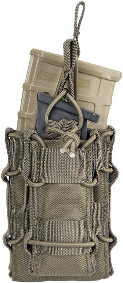 EXCELLENT ELITE SPANKER Open Top M4 M14 M16 AR15 Mag Pouch and Single Pistol Mag Pouch Flashlight Holder Magazine