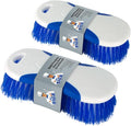 MR.SIGA Multi Purpose Heavy Duty Scrub Brush - Pack of 2
