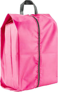 1 Pack Shoe Bags, Reusable Waterproof Shoe Bag for Travel, Gym, Sneaker Storage, Packing in Suitcase (1, Pink)