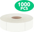 1000 Removable Food Labels, Water/Oil/Tear Resistant Blank Stickers with Perforation Line for Food Containers, Freezer, Fridge, Jars, Pantry, Organization (1” x 2”)