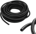 1/4 Inch Wire Loom Split Tubing - 16.5 ft Cord Protector Electric Wires Covers, Automotive Wire Flexible Conduit, Plastic Wire Cover