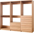 Maykoosh Closet System Organizer - Customizable Walk-in Wardrobe Storage Oak/Model ACD 3 Closet