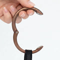 Clipa Bag Hanger Collection, The Ring that Opens into a Hook, Auto Closes | Holds 15 kg, Needs only 10mm to Hang a Hand Bag, Easy to Use with One Hand, The Instant Bag Hanger, 3 yr Warranty