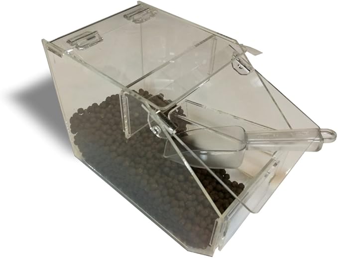 Acrylic Candy, Bakery, Cereal Dispenser Bin with Scoop