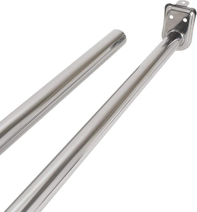 Adjustable Closet Rod, Steel 65 Inch to 120 Inch, Polished Chrome – Design House, 206060