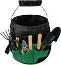 Bucket Tool Bag Organizer with 42 Pockets Multi-functional Garden Tool Bag Organizer 5 Gallon Bucket Tools Kit for Women Men (Tools are not included)