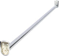 Adjustable Closet Rod, Steel 80 Inch to 150 Inch, Polished Chrome – Design House, 206078