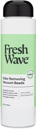 Fresh Wave Vacuum Odor Eliminating & Deodorizer Beads, 5.25 oz. - Safer Odor Relief, Natural Plant-Based Odor Eliminator, Odor Absorbers for Home, Keeps Vacuum Fresh Between Uses