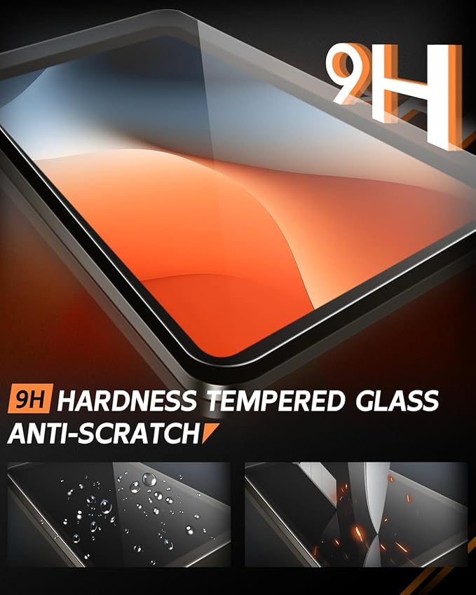 CDEFG Matte Anti Glare for 2023-2025 Hyundai Palisade Screen Protector 2023 2024 2025 Palisade (SE, SEL, XRT, SEL Premium, Limited, Calligraphy, Calligraphy Night Edition) Accessories 12.3" Matte Tempered Glass