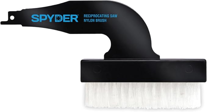 Spyder Nylon Brush Attachment for Reciprocating Saw (400006)