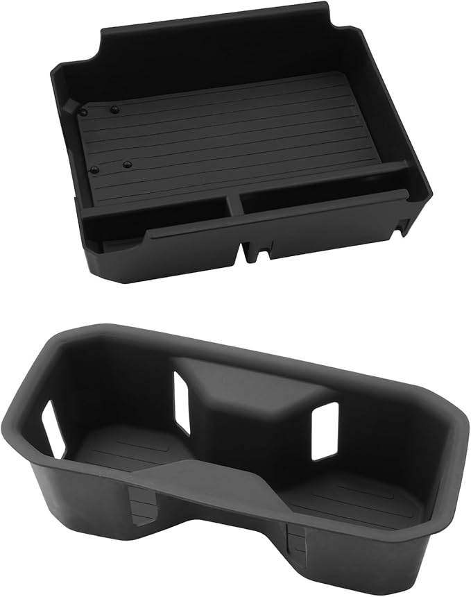 LUWU 2025 Outlander Accessories Compatible with 2025 Outlander Center Console Organizer Armrest Storage Box Tray Organizer Cup Holder Insert Drink Holder 2-Pack [NOT for 2025 Outlander PHEV&Sport]
