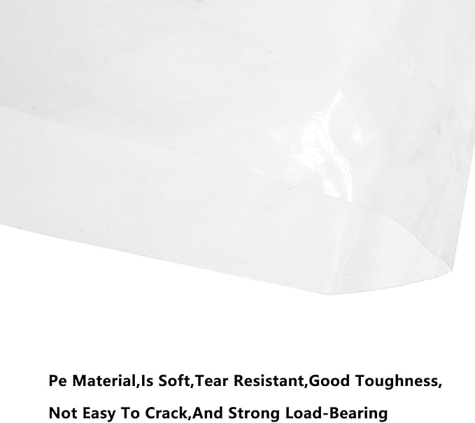 Bucket Liner Bags, Food Grade Ice Bucket Liner,Heavy Duty Leak Proof Bag,Plastic Drum Pail Liners,Flat Bottom Food Storage Bags for Home Kitchen Marinating (60 * 50cm/23.62 * 19.69inch)
