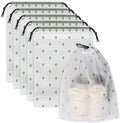 Shoe Bags for Travel, 15.7" x 11.8" Travel Shoe Bags for Packing, Large Waterproof Portable Travel Shoe Storage Bags Travel Essentials Women for and Men (5, Cactus)