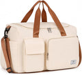 FIORETTO Women's Gym Duffle Bag with Shoes Compartment, 30L Capacity, Ideal for Travel, Gym, Sports, Duffel, Weekender