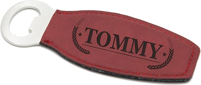 The Wedding Party Store Custom Engraved and Personalized Beer Bottle Opener for Groomsmen Housewarming