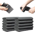 Thickened Magic Cleaning Cloth, 2025 New Reuseable Streak Free Microfiber Cloth Magic Fiber Microfiber Cleaning Cloth, Multipurpose Miracle Rags for Kitchen, Window, Glass, Cars (10Pcs, 8x12 in)
