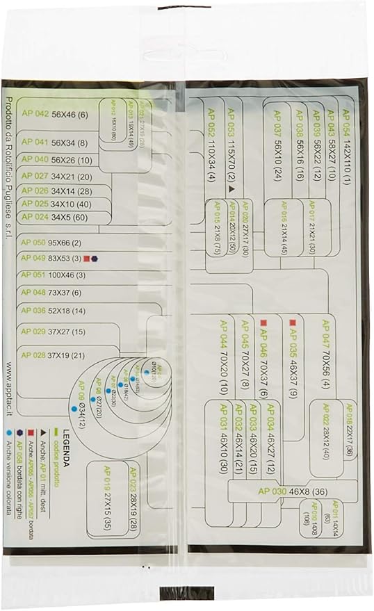 AP036 Adhesive Labels