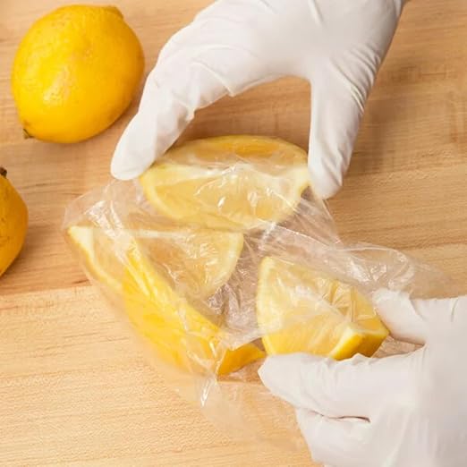 Inteplast 1 Pt Food & Utility Poly Bag 2 Pack (2 Sets of 1000 pcs) - 8" x 4" x 2", Clear, 2000 Ct