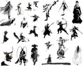 Seasonstorm Chinese Swordsman Vintage Aesthetic Happy Planner Diary Journal Stationery Scrapbooking Stickers Travel Art Supplies