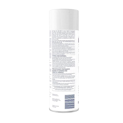 Diversey 04531 Envy Foaming Disinfectant Cleaner, EPA registered Hospital Grade Sanitizing Spray with Lavender Scent, Aerosol, 19-Ounce (Pack of 12)