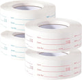 4 Rolls 2000 Pieces Removable Food Labels, 1 x 2 Inch Date Stickers for Freezer, Refrigerator Food Containers - Easy to Write