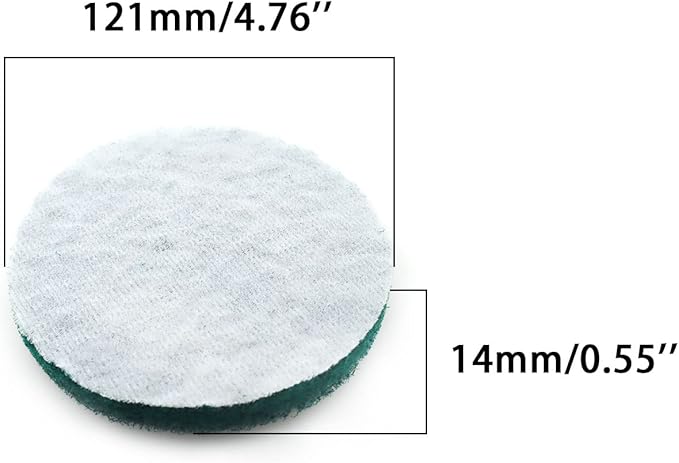 Heavy Duty Scour Pads, Non-Scratch Scrub Sponges, ULIFESTAR 5PCS Dish Scrubber Scouring Pads, Dual-Sided Reusable Household Scrub Pads for Dishes,Dish Cleaning Tool,Kitchen Scrubbers & Metal Grills