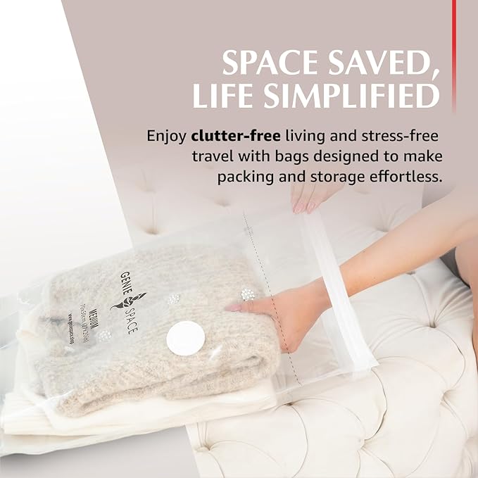 Genie Space - Premium Bags - Small - 2 Pack