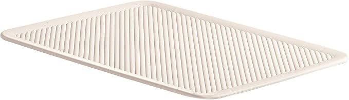 Superio Ribbed Collection - Eco-Friendly Decorative Plastic Basket Open Home Storage Bin and Lid, Large (1 Pack) Container Boxes for Organizing Closet Storage Bins for Shelves - 15 Liter/16 Quart