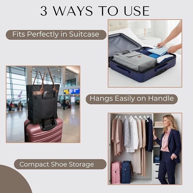 Shoe Bag for Travel, Portable Storage Organizer for Women and Men
