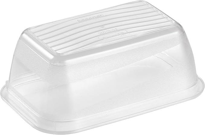 keeeper fredo fresh food storage containers, 5 pieces, 5 x 0.5 l, crystal grey (transparent)