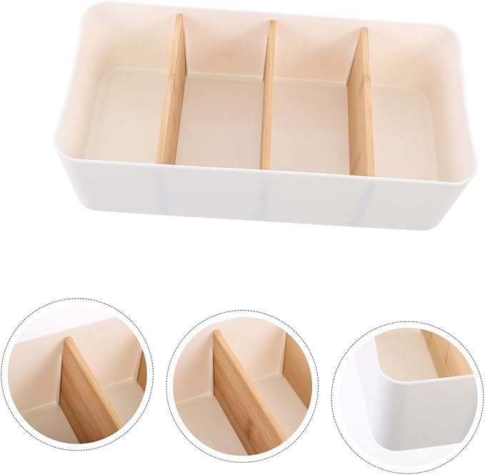 STOBAZA Box Creative Detachable Table Organizer Sturdy and Design Space-saving for Home Office Organization Elegant Minimalist Style