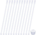 Frienda 12 Pcs Spring Tension Curtain Rods 16-28 Inch Adjustable Expandable Loaded Tension Rods for Kitchen, Bathroom, Cupboard, Wardrobe, Window, Closet, Door, Bookshelf DIY Project