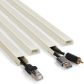 66in Cord Covers for Wires on Wall, Beige Wall Cord Hider Hide Cords | Wire Covers for Cords Kit, TV Cable Hider Wall Kit, Easy to Install Cord Cover, Cable Management Wall 4XL16.5inW0.86inH0.43in