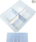 (6-Pack) Large Drawer Configurable Width Dividers compatible with Akro-Mils Plastic Storage Craft Cabinets, (Dividers Only)