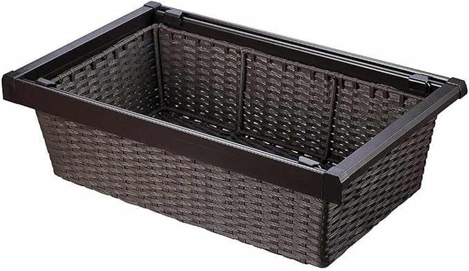 Pull Out Clothes Storage Baskets,Expandable Pull Out Cabinet Organizer,for Home Office Bedroom Laundry Room(Color2,(564-624) x450x168mm)