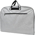 NGIL Glitter Travel Hanging Garment Bag (Glitter-Silver) | Garment Bag for Girls, Cheer Travel Bag, Dance Competition Bag, Cheer Dance Competition, Beauty Pageant