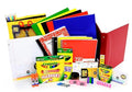 School Supply Boxes | Elementary School Pallet (180 Boxes) | Back to School Essentials Kit for Students & Teachers | Includes Wide-Ruled Paper Products, Crayons, Markers, Colored Pencils, & More