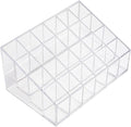 Super Z Outlet Transparent Cosmetic Makeup Organizer for Lipstick, Brushes, Bottles, and More - Clear Case Display Rack Holder