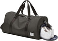Travel Duffle Bag,Weekender Overnight Bags for Women with Shoes Compartment,Tote Gym Bag Personal Item Carry On Bag for Travel Business Trips Sport Hospital Dance Coffee Brown