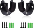 Rise age 1-1/2 Inch Closet Rod Brackets, Closet Rod Holders with Screws | Heavy Duty, Stainless Steel, Easy Installation, Pole Holder, Rod Support Bracket, Curtain Rod Holders