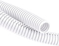 ZhiYo 20FT 3/8” Wire Loom Split Tubing Auto Wire Conduit Flexible Cover | High Temperature Heat Resistant -40F to 257F | Plastic Cover for Electrical Wires & Cables, White