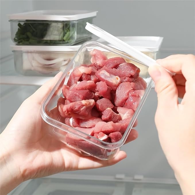 Food Storage Container Refrigerator Sealed Storage Box Kitchen Vegetable Preparation Box Preservation Box Food Storage Containers Kitchen Refrigerator Food Organizer