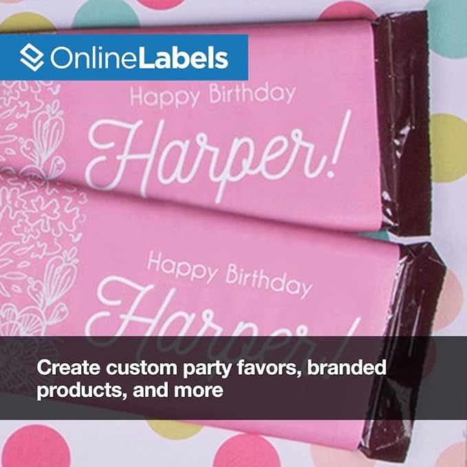 4.25 x 5.5 Rectangle Labels - Permanent, White Matte - Product, Shipping, Candy Labels - Pack of 400 Labels, 100 Sheets - Inkjet/Laser Printers - Online Labels