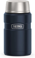 THERMOS Stainless King Vacuum-Insulated Food Jar, 24 Ounce, Matte Midnight Blue